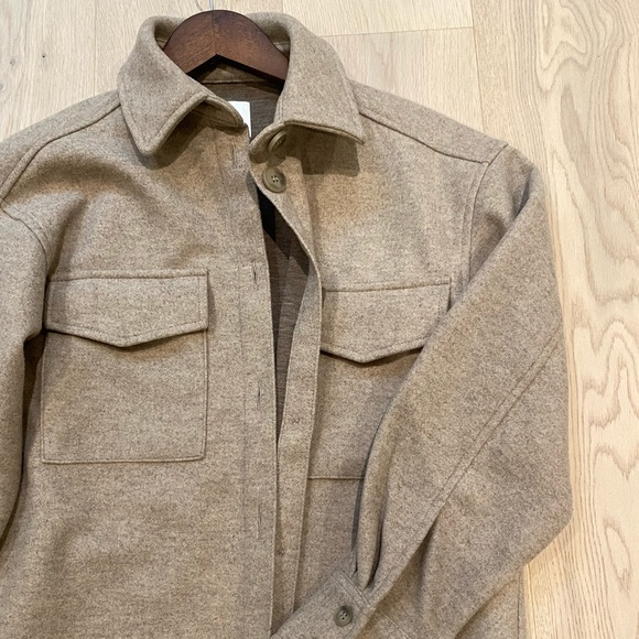 Taupe Shacket - Picture 2 of 5